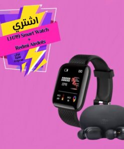 Smart Watch LH719 + سماعة ريدمي بشاشة