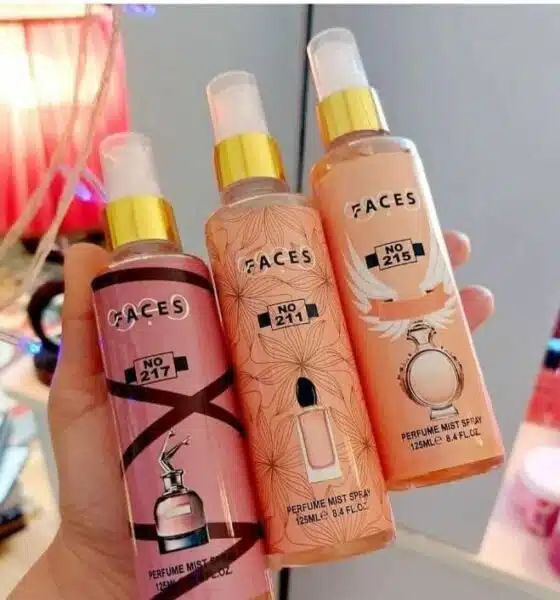 مجموعة بادي سبلاش  Body splash faces