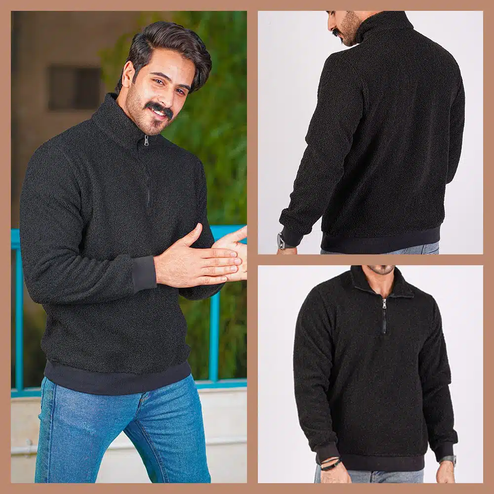 ⁦سويت شيرت فرو مبطن⁩ - الصورة ⁦11⁩