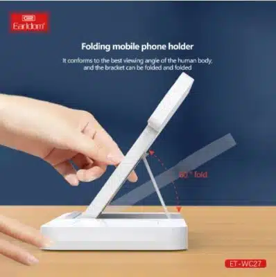 ⁦Earldom 3 IN 1 Foldable wireless stand charge 15W⁩ - الصورة ⁦3⁩