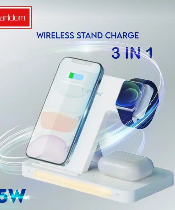 Earldom 3 IN 1 Foldable wireless stand charge 15W