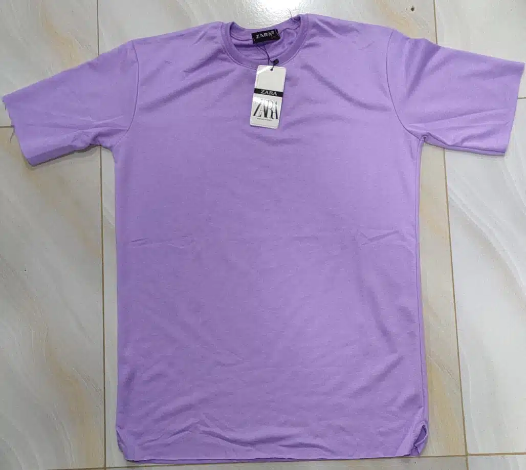  تيشيرت ع النسل جديد ZARA نص كم  ZARA Half Sleeve T-Shirt