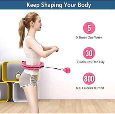 طوق هولا الذكي للياقة البدنية والتخسيس Hula Smart Collar for Fitness and Slimming