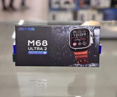 الساعة الذكية M68 ULTRA 2 -balck الأصلية