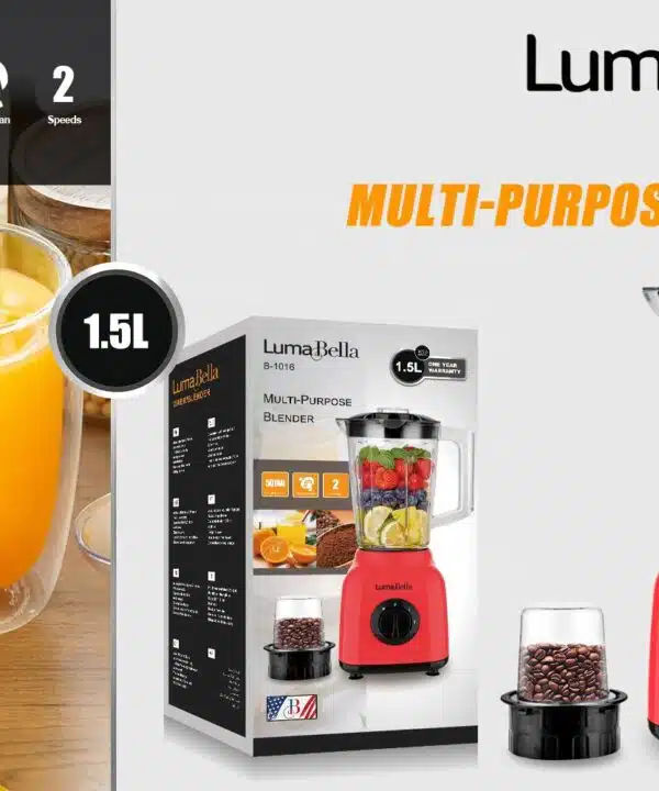 خلاط و مطحنة luma bella 500 watt