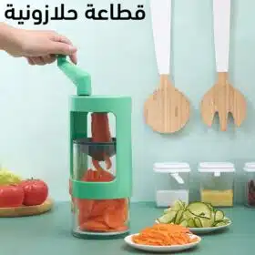 قطاعة خضروات حلزونية ٦ قطع