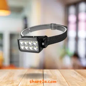  كشاف رأس 8 لمبة بسينسور 8-Bulb Headlamp with Sensor