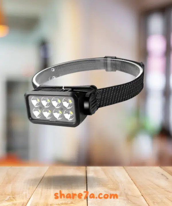  كشاف رأس 8 لمبة بسينسور 8-Bulb Headlamp with Sensor