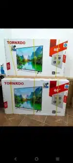 شاشه تورنيدو 65 بوصة سمارت 4K ريسيفر داخلى واي فاي