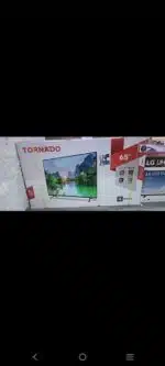 شاشه تورنيدو 65 بوصة سمارت 4K ريسيفر داخلى واي فاي