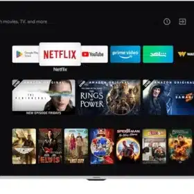 شاشه تورنيدو 65 بوصة سمارت 4K ريسيفر داخلى واي فاي