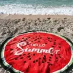 Beach Mat Watermelon Design