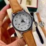⁦ساعة رولكس رجالي جلد شوكة⁩ - الصورة ⁦2⁩
