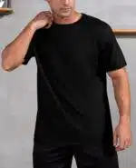 ⁦• عرض  (تيشيرت أوفر سايز  أسود  + تيشيرت أوفر سايز أزرق )⁩ - الصورة ⁦4⁩