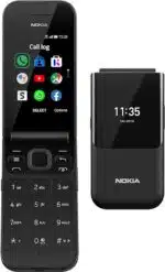 ⁦Nokia 2720 Flip phone Dual Sim عرض قطعتين موبايل⁩ - الصورة ⁦2⁩