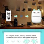 ⁦عرض قطعتين • Mini Sticker Printer⁩ - الصورة ⁦3⁩