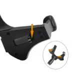 ⁦• حامل الموبايل في مراية السيارة 360 درجة مع مسند يد للسيارة ميمورى فوم⁩ - الصورة ⁦5⁩