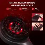 ⁦• فرشاة مساج الراس متعددة الاستخدامات⁩ - الصورة ⁦2⁩