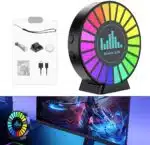 ⁦• فواحه RGB إضاءة USB تتفاعل مع الموسيقى متعدده الاستخدام⁩ - الصورة ⁦5⁩