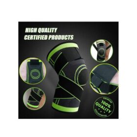 عرض قطعتين ركبة برباط ضاغط اخضر