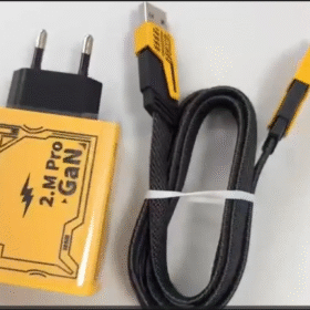 • شاحن USB-C بقوة 120 واط - شاحن سريع GaN مع تقنية PD