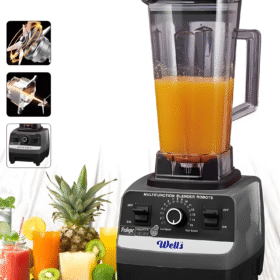 • خلاط + مطحنة Well's 5000 Watt