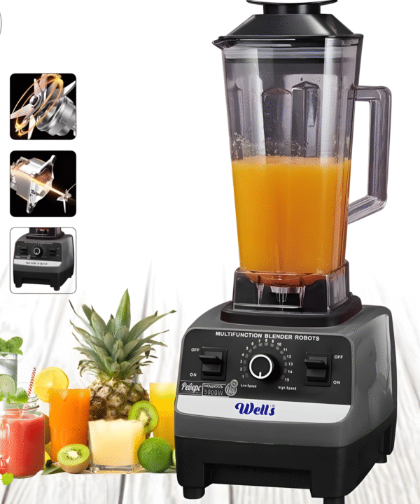 • خلاط + مطحنة Well's 5000 Watt