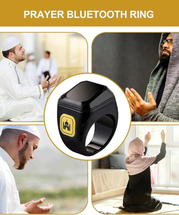 عرض قطعتين  خاتم التسبيح الالكتروني مقاس 18 - 22