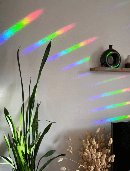 • عرض قطعتين استيكر اضاءات الشمس Sun Catcher