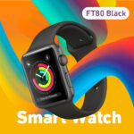 ⁦Smart Watch FT80 Black⁩ - الصورة ⁦4⁩