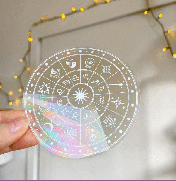 • عرض 3 قطع استيكر اضاءات الشمس Sun Catcher