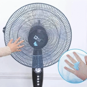 عرض قطعتين كافر للمروحة (اسود,بيج)