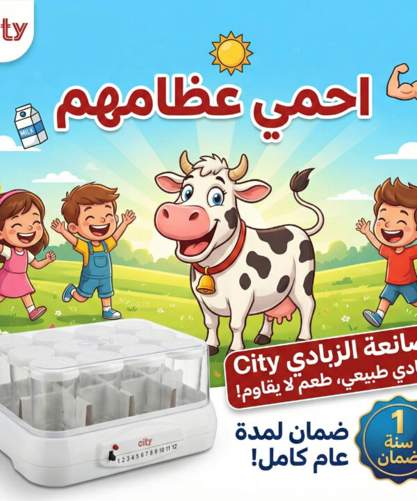 صانعه زبادي city مع ضمان سنه