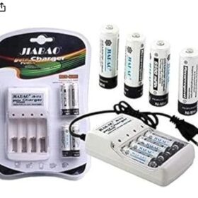 "	شاحن بطاريات + مجموعة بطاريات"