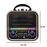 ⁦راديو شحن RX-720⁩ - الصورة ⁦3⁩