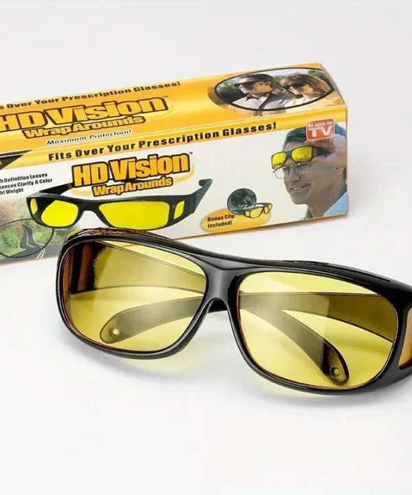 نظارات HD Vision Wrap Arounds للرؤية الليلية