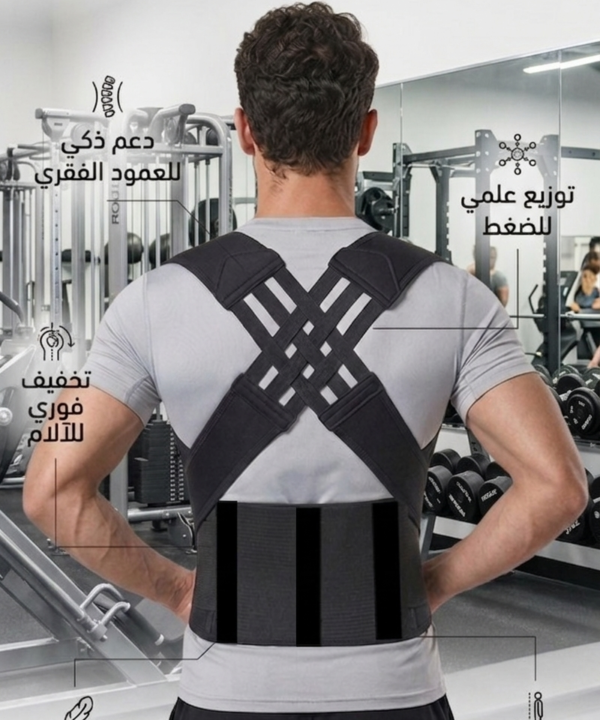 حزام شداد الضهر الذكي