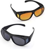 ⁦نظارات HD Vision Wrap Arounds للرؤية الليلية⁩ - الصورة ⁦3⁩