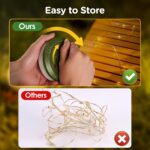 ⁦أضواء سلسلة للتخييم مع فانوس للتخييم⁩ - الصورة ⁦3⁩