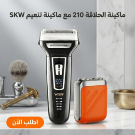 عرض: ماكينة حلاقة VGR 210 + ماكينة تنعيم كهربائيه