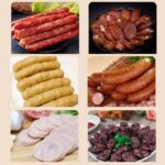 ⁦اداة حشو اللحوم مع 3 انابيب حشو السجق من الستانلس ستيل  متعدد الالوان⁩ - الصورة ⁦9⁩